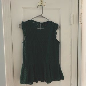 Banana Republic Lace Peplum Top